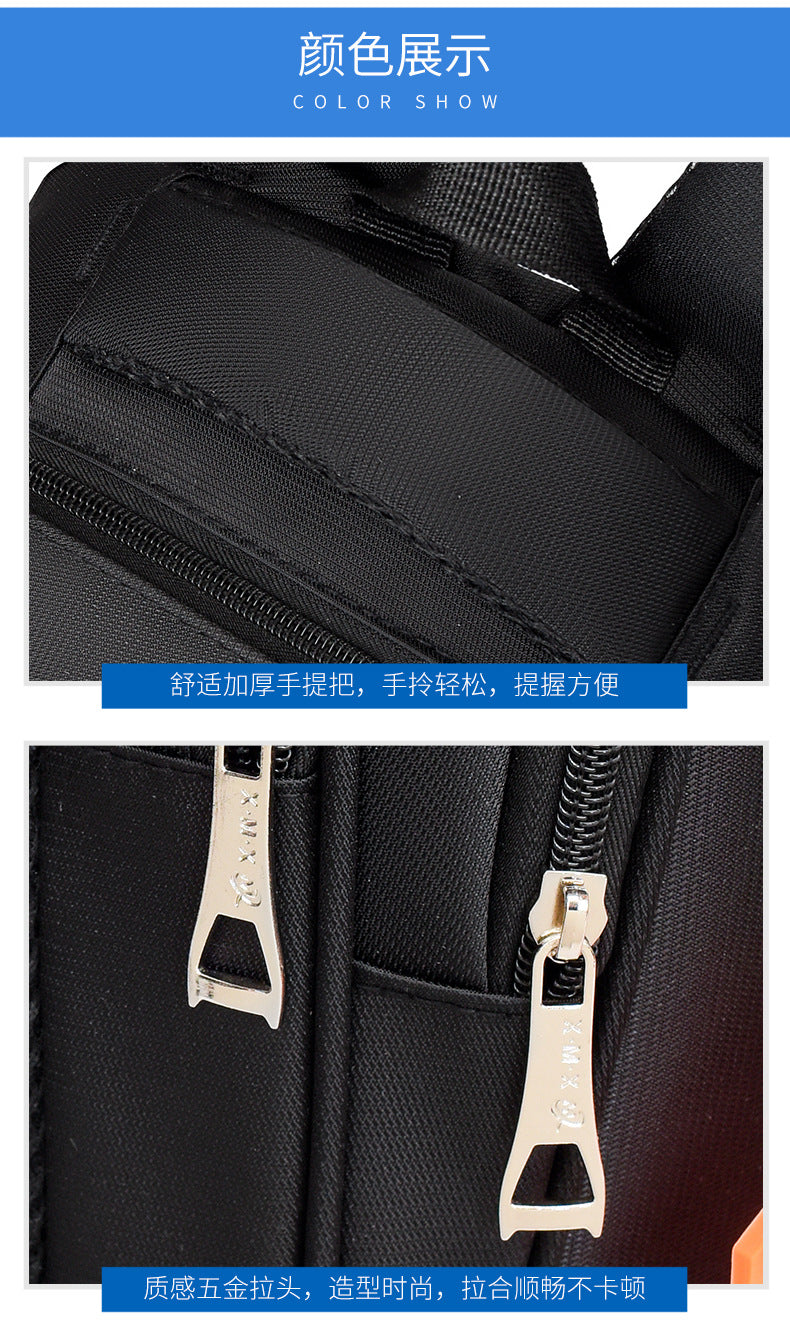 New backpack outdoor leisure large capacity travel backpack short-distance work storage backpack student schoolbag