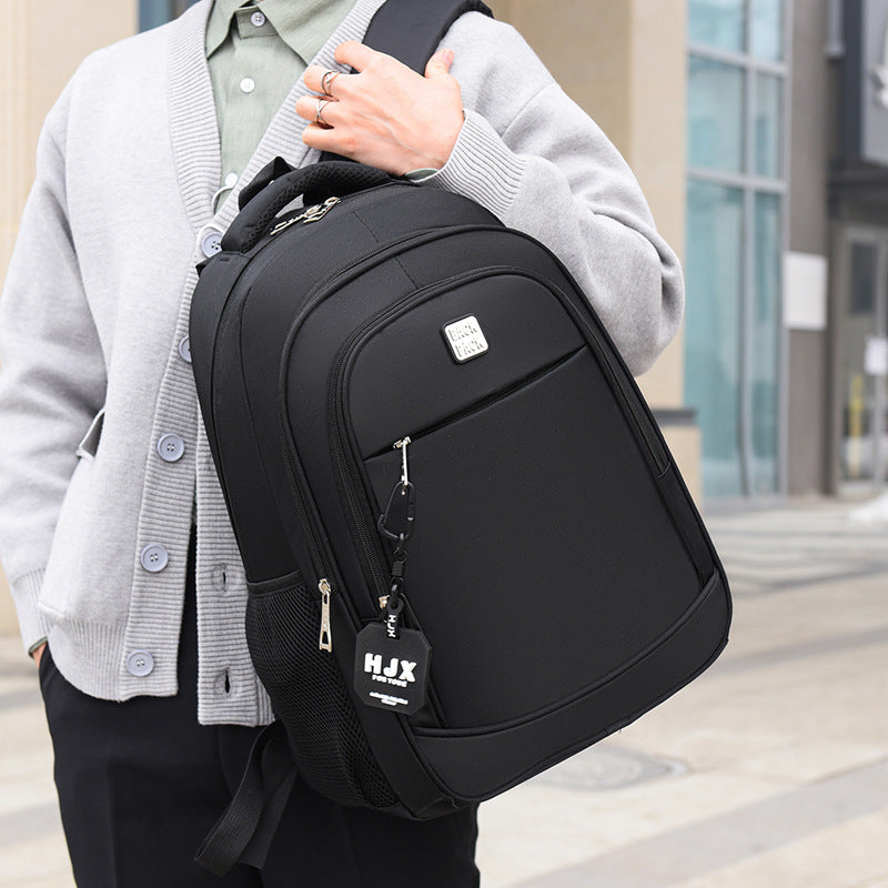 New backpack outdoor leisure large capacity travel backpack short-distance work storage backpack student schoolbag
