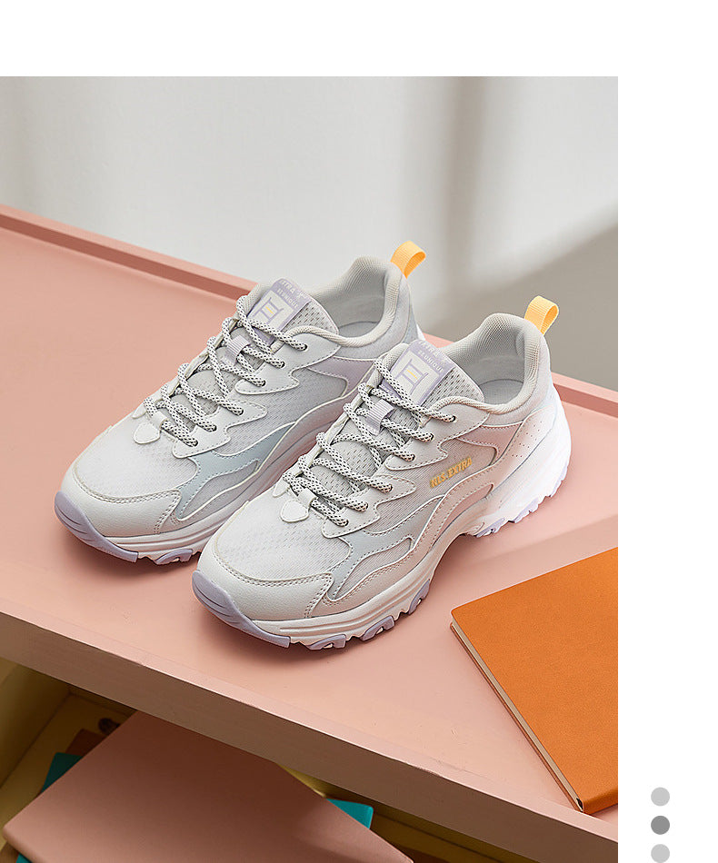 Jordan Casual Shoes for Women 2025 Summer Mesh Breathable Dad Shoes Lightweight Wear-Resistant Contrasting Color Shoes Women's Shoes Sports Shoes