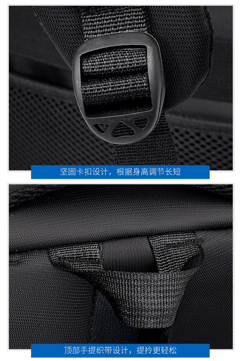 New backpack outdoor leisure large capacity travel backpack short-distance work storage backpack student schoolbag