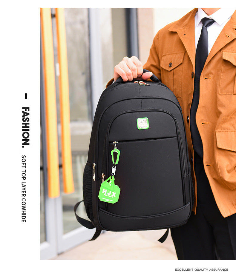 New backpack outdoor leisure large capacity travel backpack short-distance work storage backpack student schoolbag