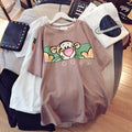 2023 Pregnant Women's Summer Cotton Short-sleeved T-shirt Loose Casual plus size Fashion Summer Pregnant Women's Long Top