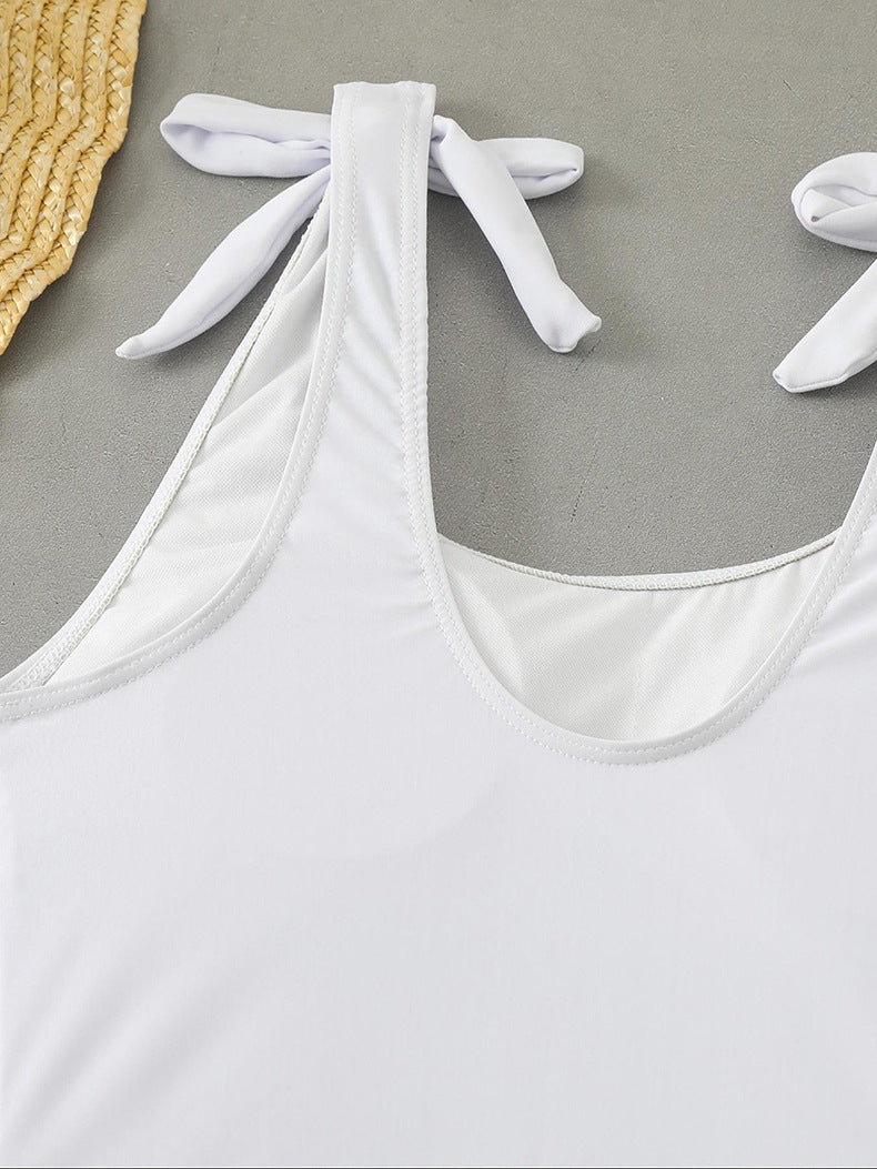 2025 New European and American Multicolor Printed Tankini Split Swimsuit Cross-border Bikini Bikini Foreign Trade Swimsuit