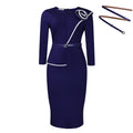 D551 Foreign Trade Women's Wear 2024 Spring New Fashion Elegant OL Tongle Pencil Skirt Hip African dress