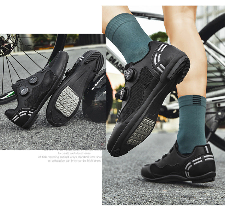 Breathable Cycling Shoes for Men and Women, Road Bike Lock Shoes, Mountain Bike Assist Shoes, Wholesale Breathable Cycling Shoes