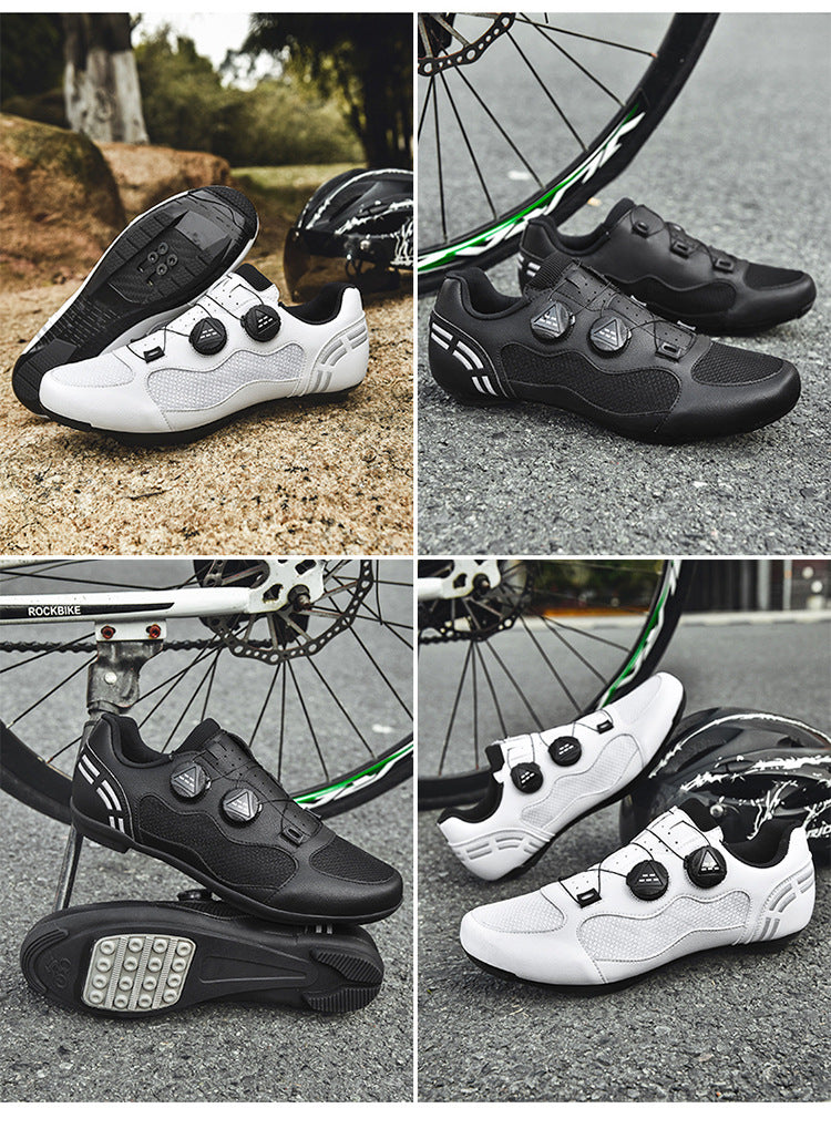 Breathable Cycling Shoes for Men and Women, Road Bike Lock Shoes, Mountain Bike Assist Shoes, Wholesale Breathable Cycling Shoes