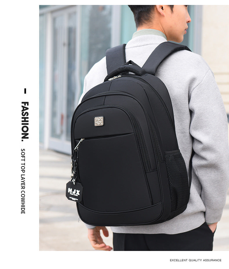 New backpack outdoor leisure large capacity travel backpack short-distance work storage backpack student schoolbag