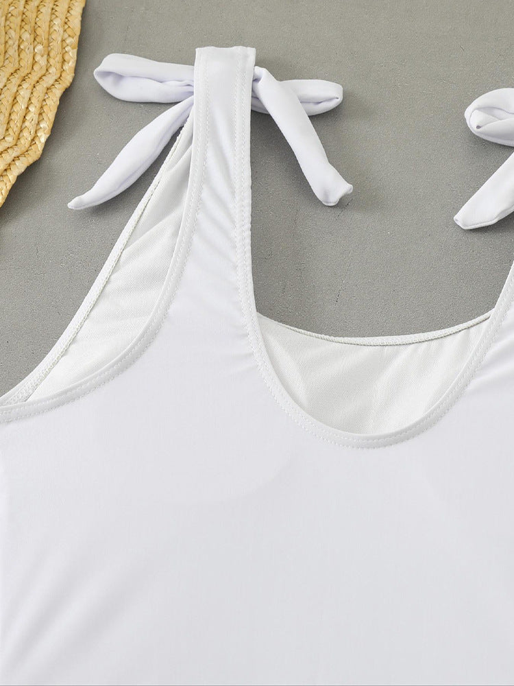 2025 New European and American Multicolor Printed Tankini Split Swimsuit Cross-border Bikini Bikini Foreign Trade Swimsuit