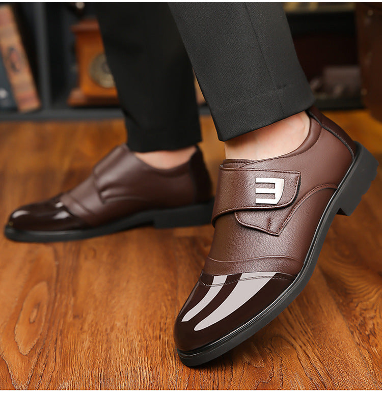 Cross-Border spring men's business formal wear men's shoes casual leather shoes British trendy soft bottom shoes Korean style leather shoes wedding