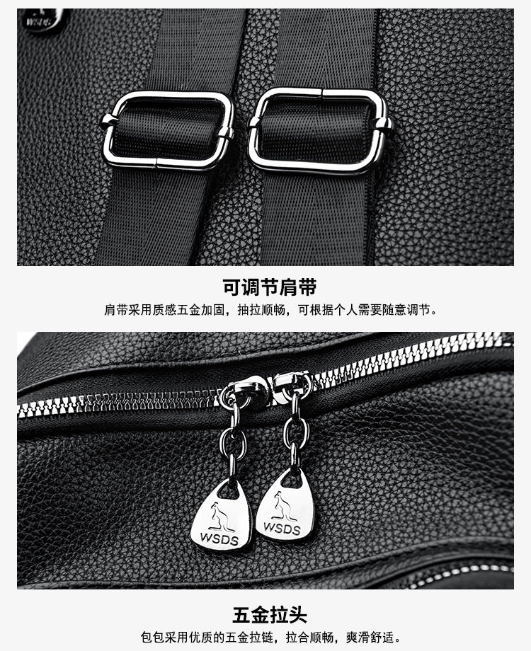 Foreign trade new shoulder bag fashion versatile large capacity backpack shopping backpack travel casual backpack wholesale women's bag
