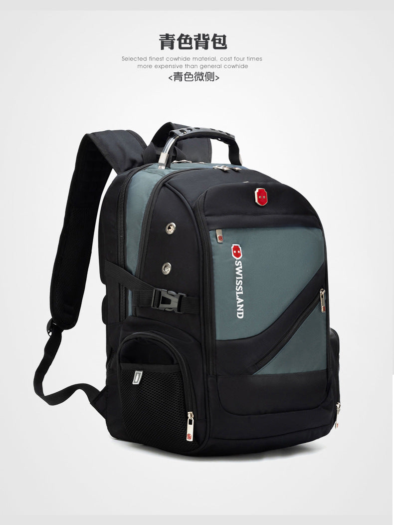 New Backpack Men's Backpack Laptop Bag Business Large Capacity Travel Bag Student School Bag Wholesale