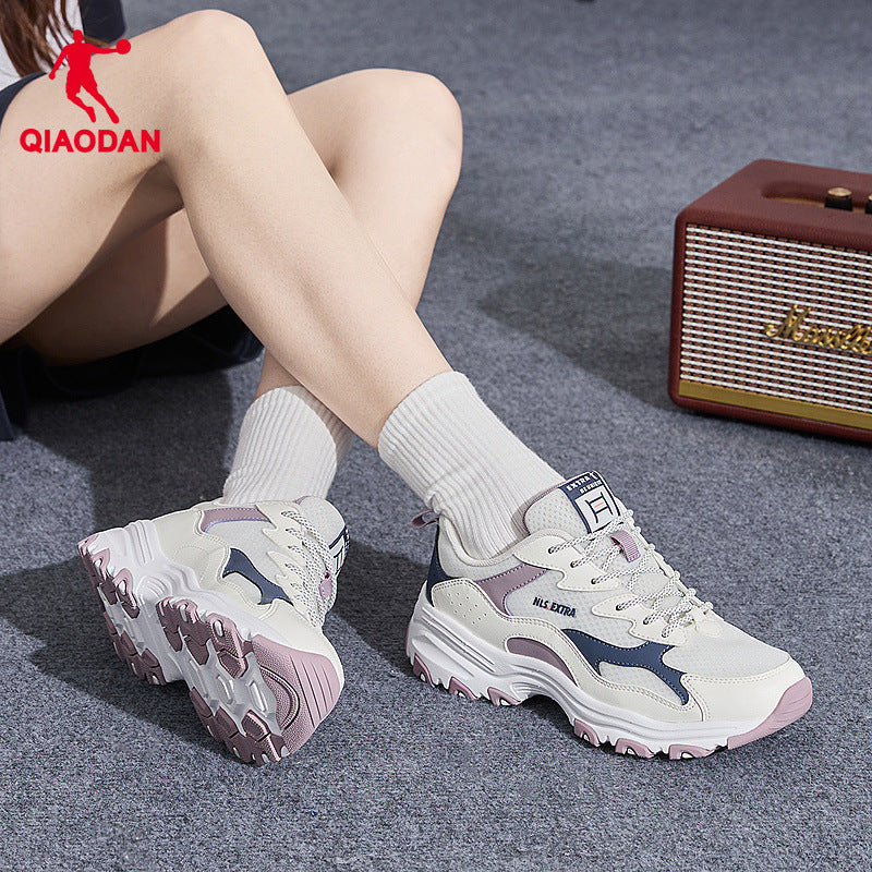 Jordan Casual Shoes for Women 2025 Summer Mesh Breathable Dad Shoes Lightweight Wear-Resistant Contrasting Color Shoes Women's Shoes Sports Shoes