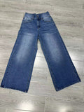 Amazon Aliexpress Cross-Border European and American Mid-Waist Comfortable Straight-Leg Denim Pants Women's Clothing Source Factory