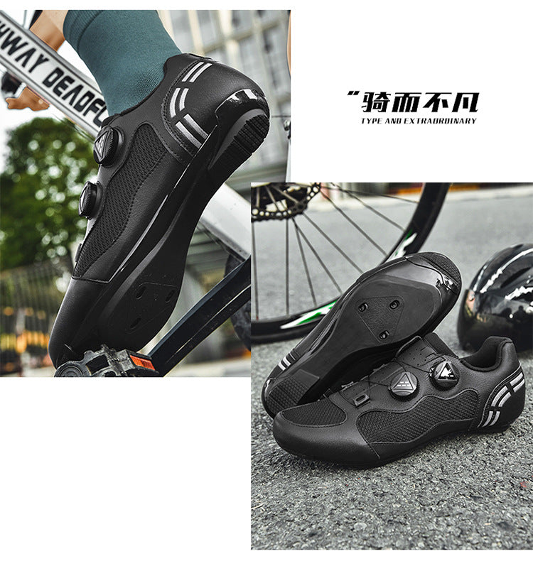 Breathable Cycling Shoes for Men and Women, Road Bike Lock Shoes, Mountain Bike Assist Shoes, Wholesale Breathable Cycling Shoes
