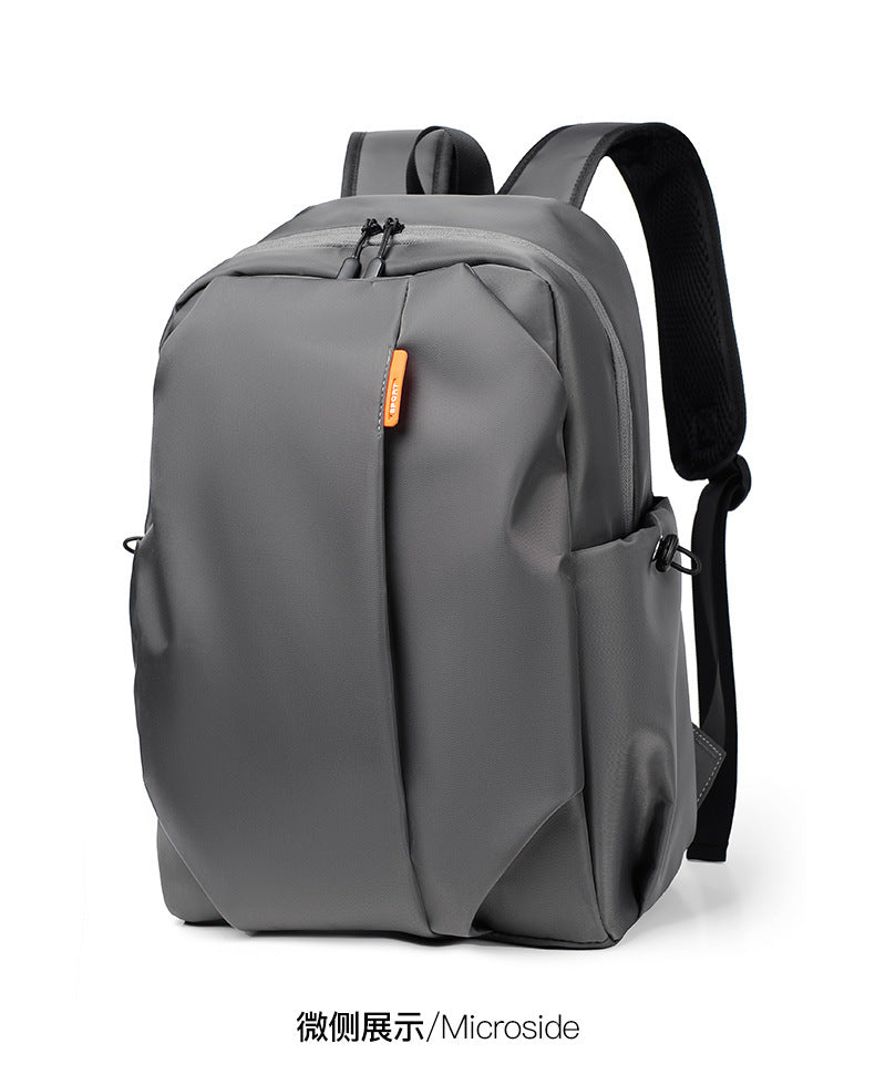 Casual Men's Backpack Cross-border Simple All-match 14-inch Backpack Uab Charging Holes Student Book Backpack