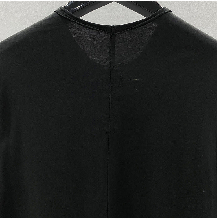 New Men's T-Shirt 2026 Spring/Summer Classic Alien Patch High-Quality Version Slim-Fit Short-Sleeve T-Shirt Summer Fashion