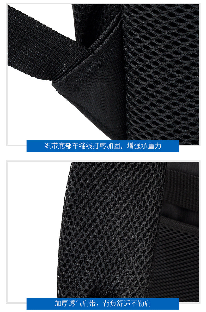 New backpack outdoor leisure large capacity travel backpack short-distance work storage backpack student schoolbag