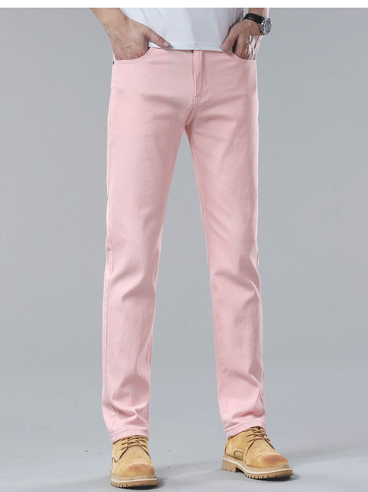 Men's Casual Pants Loose Straight-Leg Multi-Color Men's Fashion Business Trend 2026 Style Versatile New Foreign Trade Men's Long Pants