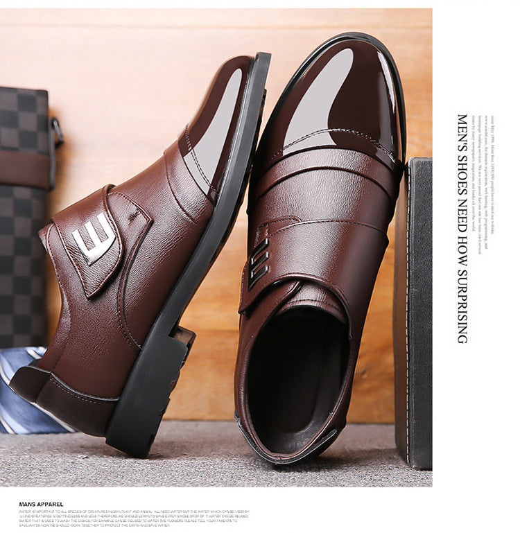 Cross-Border spring men's business formal wear men's shoes casual leather shoes British trendy soft bottom shoes Korean style leather shoes wedding