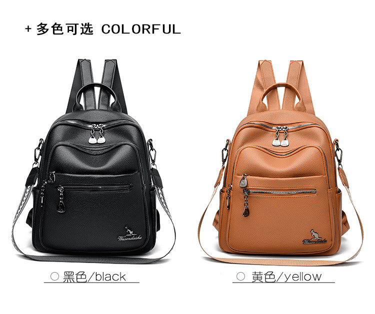 Foreign trade new shoulder bag fashion versatile large capacity backpack shopping backpack travel casual backpack wholesale women's bag