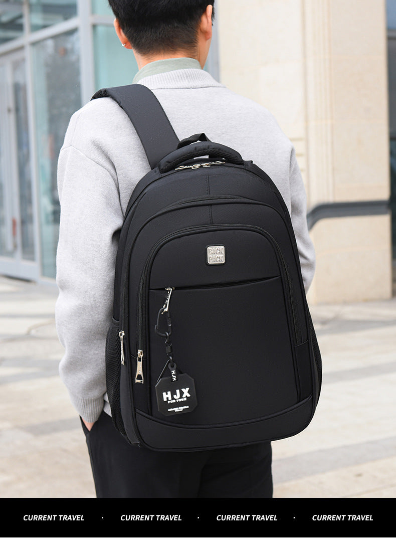 New backpack outdoor leisure large capacity travel backpack short-distance work storage backpack student schoolbag