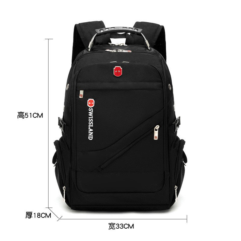 New Backpack Men's Backpack Laptop Bag Business Large Capacity Travel Bag Student School Bag Wholesale