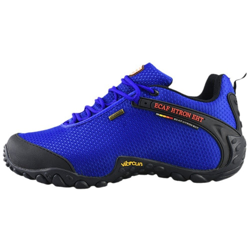 2024 spring, summer and autumn outdoor hiking shoes men's and women's hidden height waterproof mesh breathable sports non-slip hiking shoes
