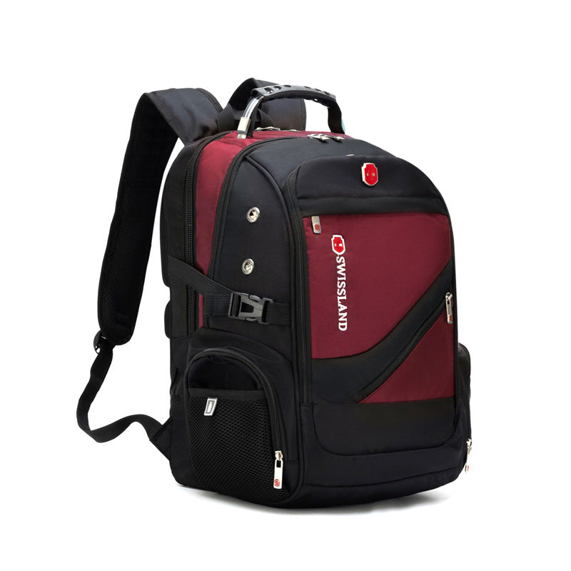 New Backpack Men's Backpack Laptop Bag Business Large Capacity Travel Bag Student School Bag Wholesale