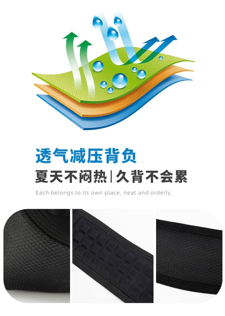 New Backpack Men's Backpack Laptop Bag Business Large Capacity Travel Bag Student School Bag Wholesale