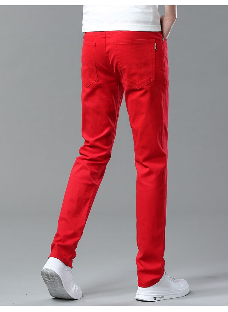 Men's Casual Pants Loose Straight-Leg Multi-Color Men's Fashion Business Trend 2026 Style Versatile New Foreign Trade Men's Long Pants