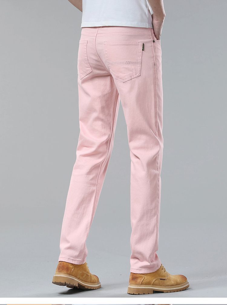 Men's Casual Pants Loose Straight-Leg Multi-Color Men's Fashion Business Trend 2026 Style Versatile New Foreign Trade Men's Long Pants