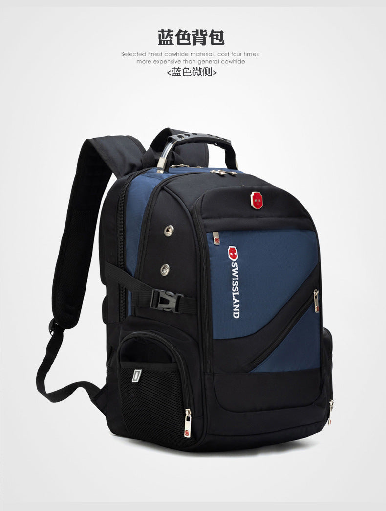 New Backpack Men's Backpack Laptop Bag Business Large Capacity Travel Bag Student School Bag Wholesale