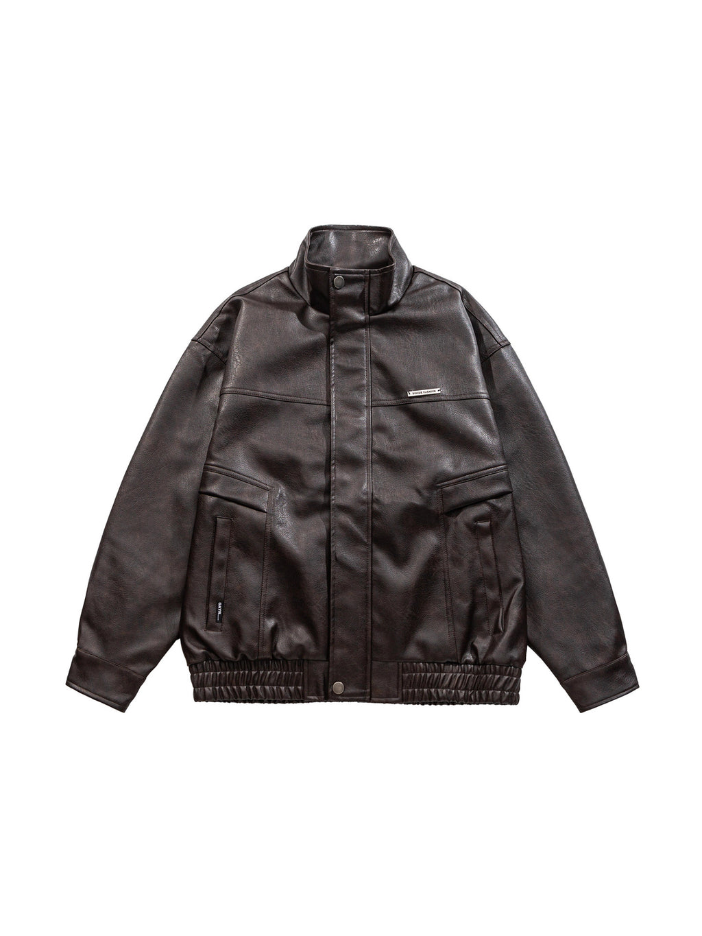 Mr. Song's Cross-Border American Retro Motorcycle Style Pu Leather Jacket Loose Casual Trendy Brand Workwear Leather Jacket for Men and Women