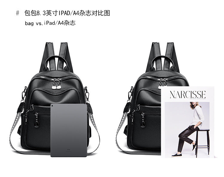 Foreign trade new shoulder bag fashion versatile large capacity backpack shopping backpack travel casual backpack wholesale women's bag