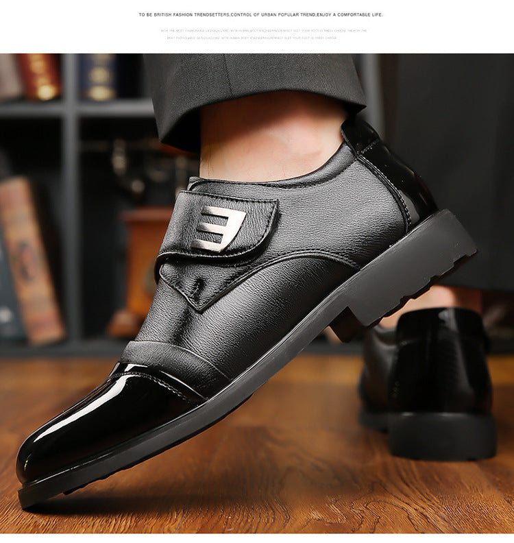 Cross-Border spring men's business formal wear men's shoes casual leather shoes British trendy soft bottom shoes Korean style leather shoes wedding