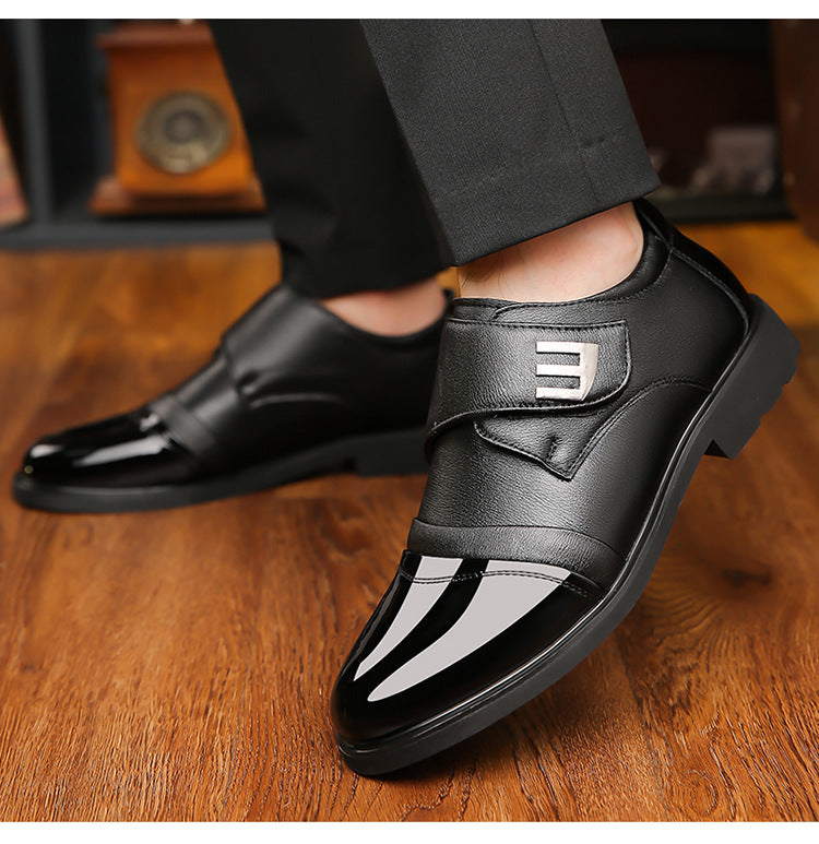 Cross-Border spring men's business formal wear men's shoes casual leather shoes British trendy soft bottom shoes Korean style leather shoes wedding