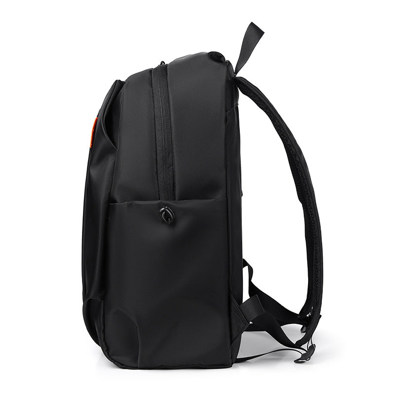 Casual Men's Backpack Cross-border Simple All-match 14-inch Backpack Uab Charging Holes Student Book Backpack