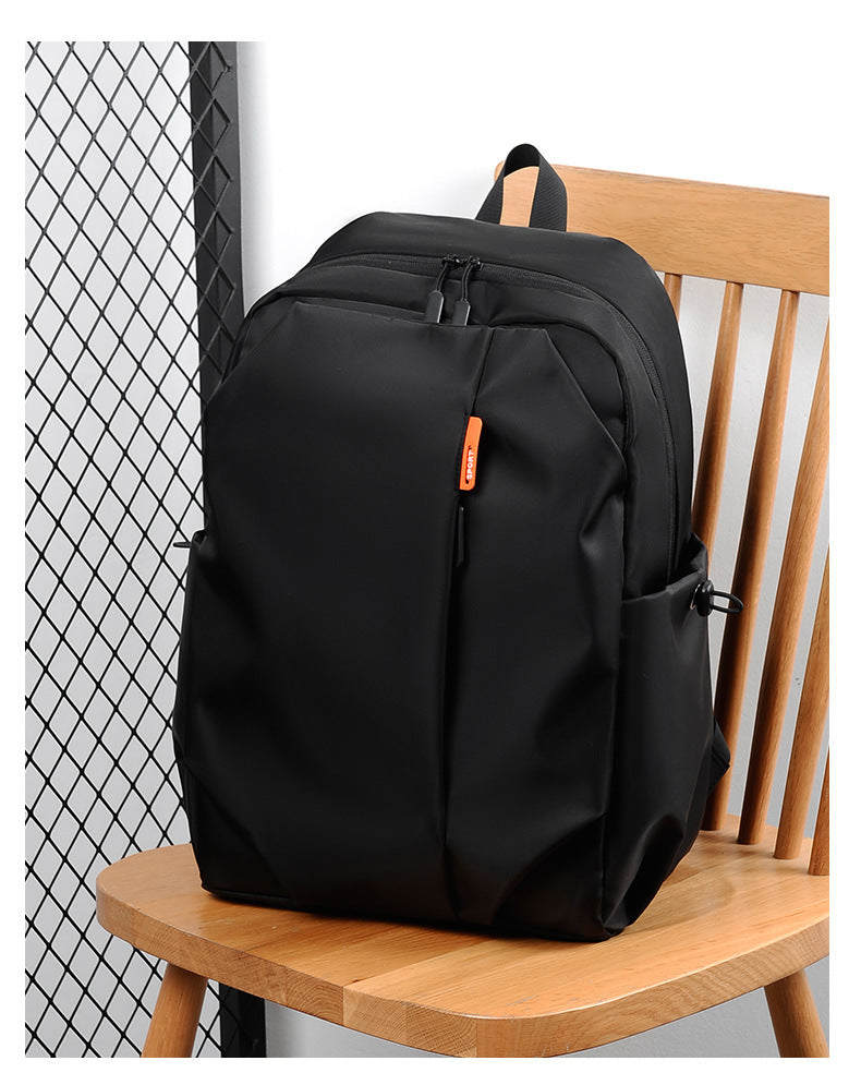 Casual Men's Backpack Cross-border Simple All-match 14-inch Backpack Uab Charging Holes Student Book Backpack