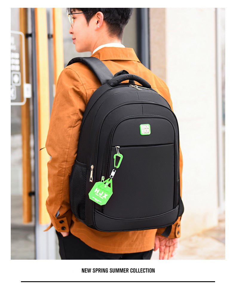 New backpack outdoor leisure large capacity travel backpack short-distance work storage backpack student schoolbag