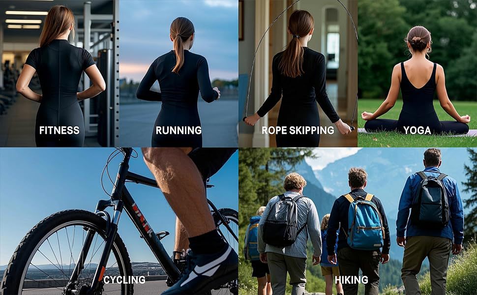 Amazon Long Fitness Sweaty Jompsuit European and American Women's Hip-lifting Chest-lifting Body-shaping Suit