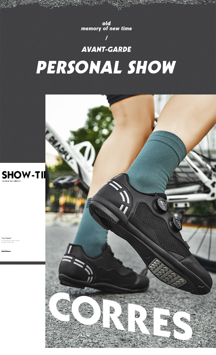 Breathable Cycling Shoes for Men and Women, Road Bike Lock Shoes, Mountain Bike Assist Shoes, Wholesale Breathable Cycling Shoes