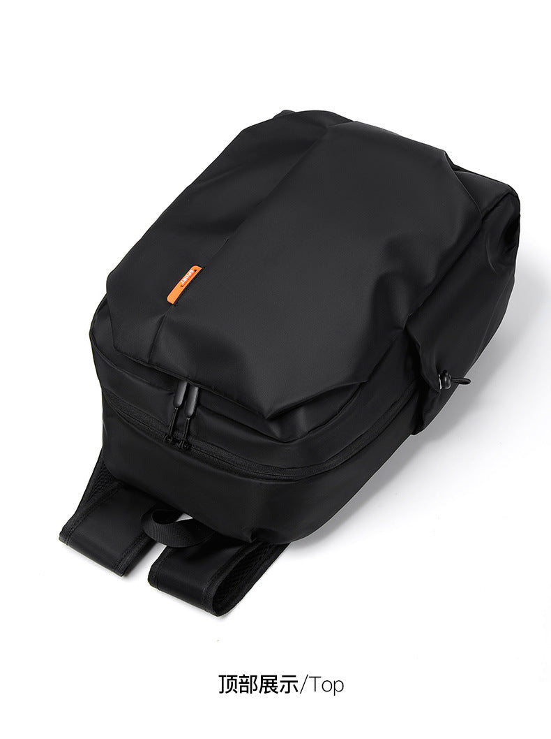 Casual Men's Backpack Cross-border Simple All-match 14-inch Backpack Uab Charging Holes Student Book Backpack