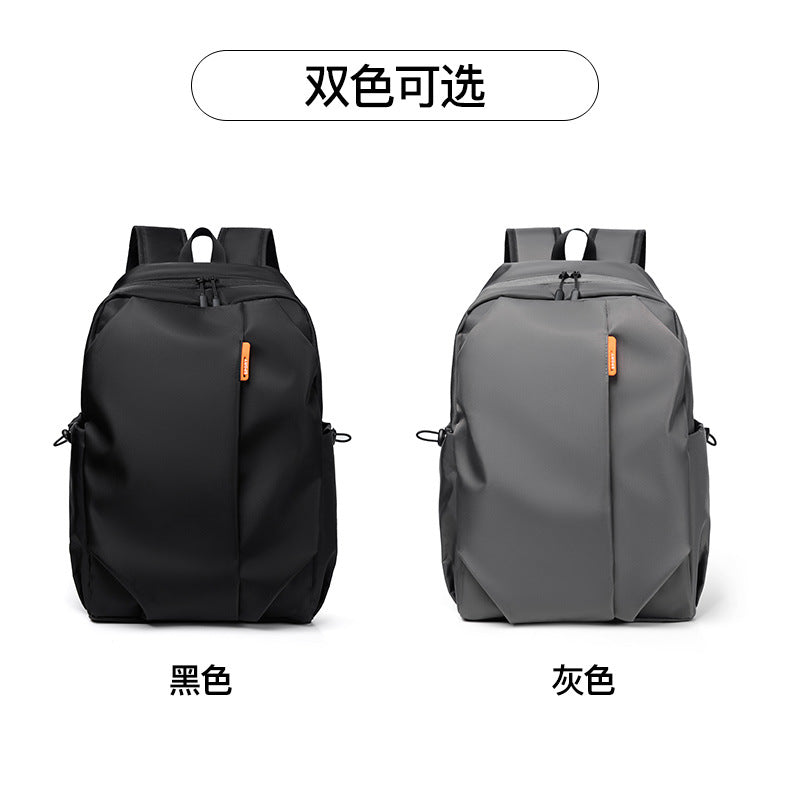 Casual Men's Backpack Cross-border Simple All-match 14-inch Backpack Uab Charging Holes Student Book Backpack