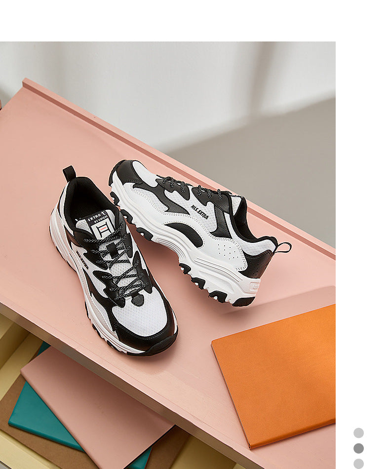 Jordan Casual Shoes for Women 2025 Summer Mesh Breathable Dad Shoes Lightweight Wear-Resistant Contrasting Color Shoes Women's Shoes Sports Shoes