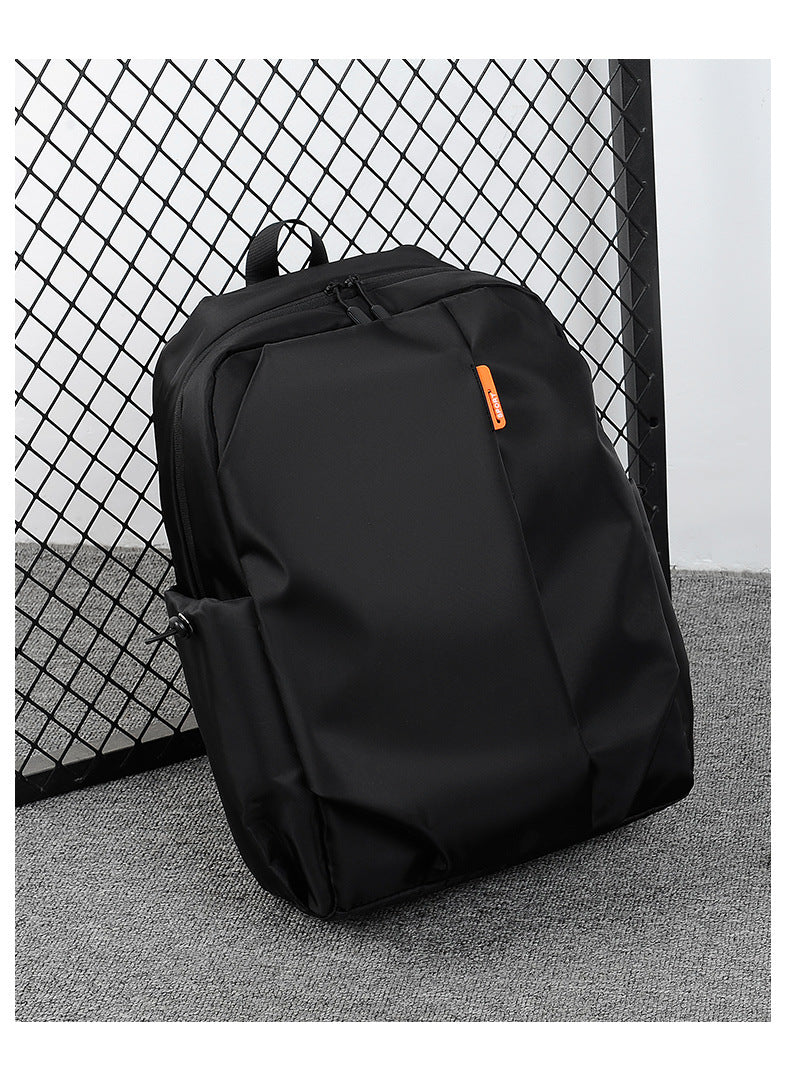 Casual Men's Backpack Cross-border Simple All-match 14-inch Backpack Uab Charging Holes Student Book Backpack