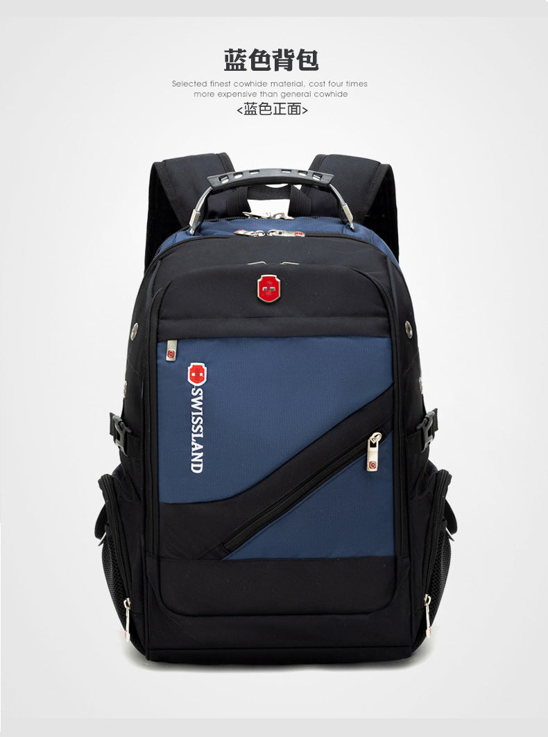 New Backpack Men's Backpack Laptop Bag Business Large Capacity Travel Bag Student School Bag Wholesale
