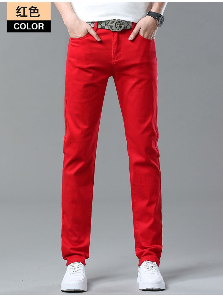 Men's Casual Pants Loose Straight-Leg Multi-Color Men's Fashion Business Trend 2026 Style Versatile New Foreign Trade Men's Long Pants