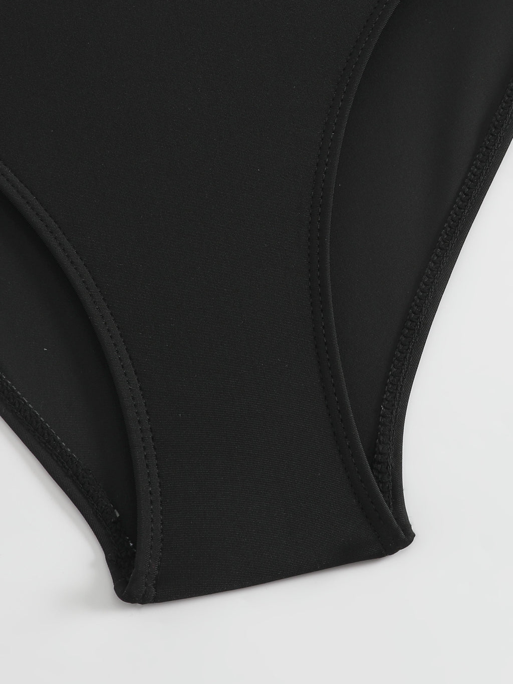 2025 Amazon New Women's Swimsuit AliExpress Solid Color Sexy High-end Fashion Hot Spring Swimsuit Women