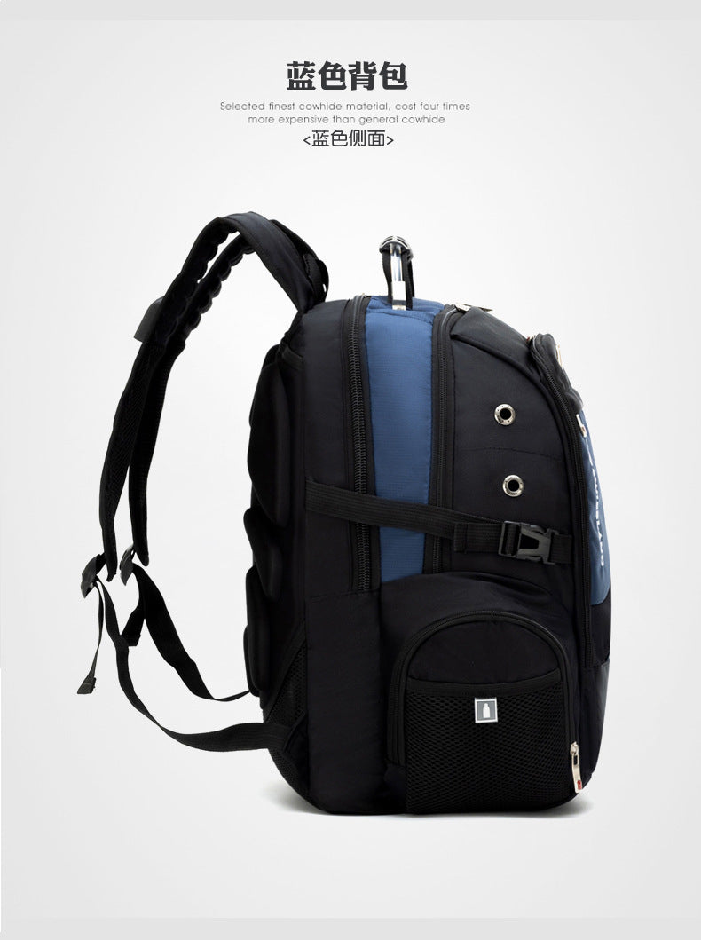 New Backpack Men's Backpack Laptop Bag Business Large Capacity Travel Bag Student School Bag Wholesale