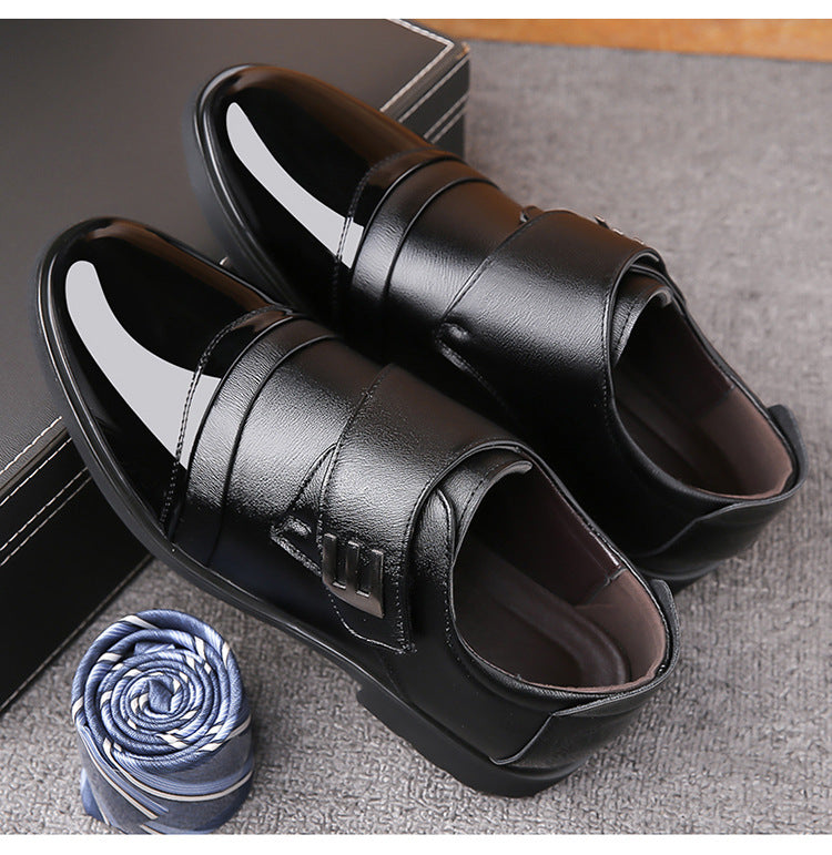 Cross-Border spring men's business formal wear men's shoes casual leather shoes British trendy soft bottom shoes Korean style leather shoes wedding